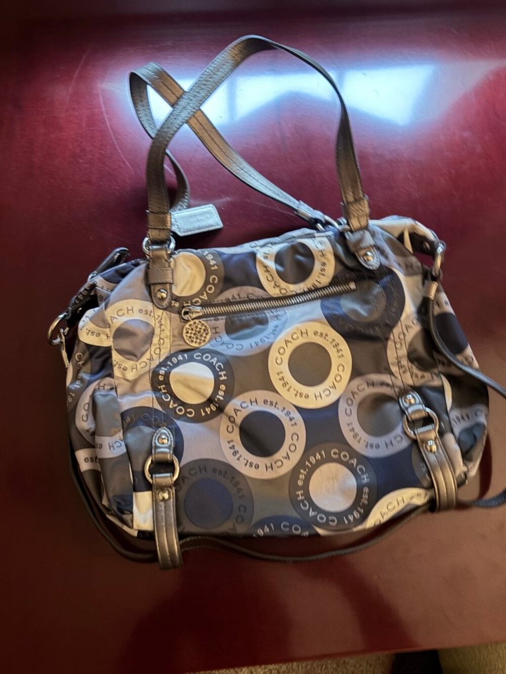 Coach Poppy Op Art